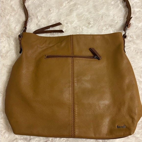 The Sak Handbags - The Sak Brown Leather Hobo Shoulder Bag Soft Slouchy Medium